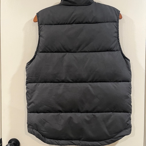 Charcoal Puffy Vest S - Picture 2 of 3